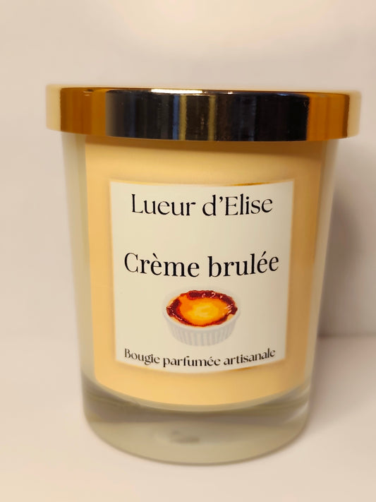 Bougie Crème brulée