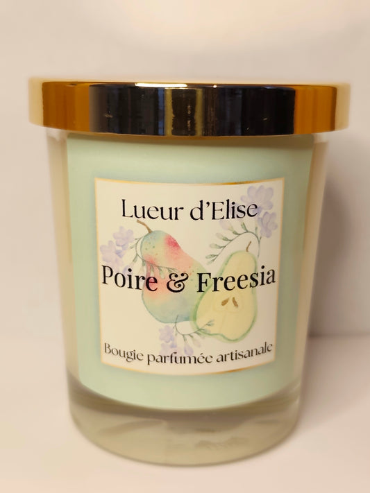 Bougie Poire & Freesia
