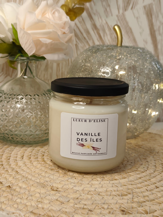 Bougie Vanille des îles