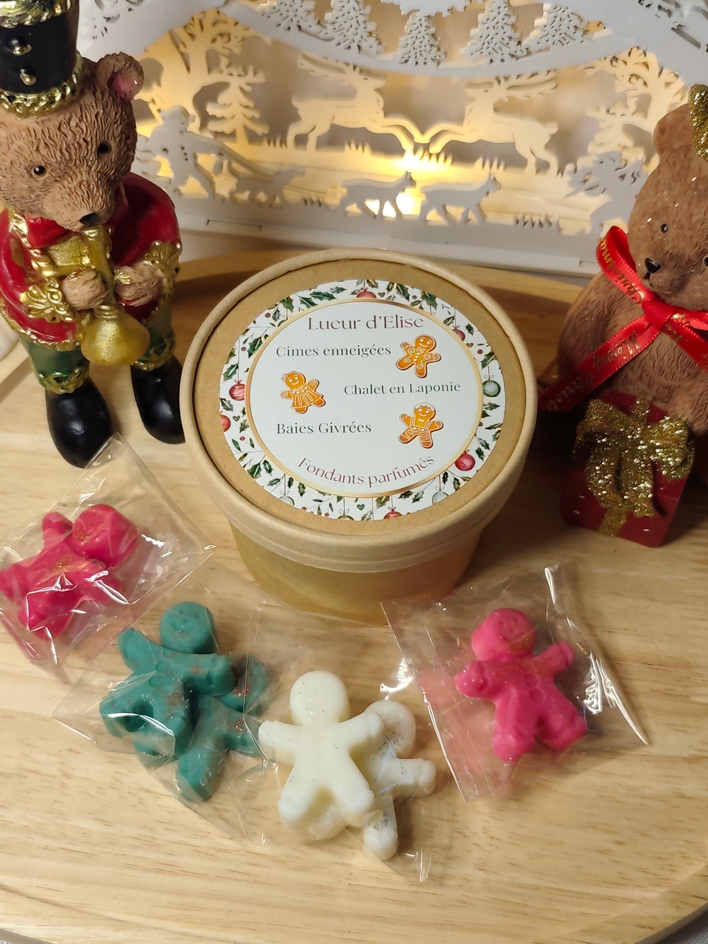 Coffret fondants de Noël