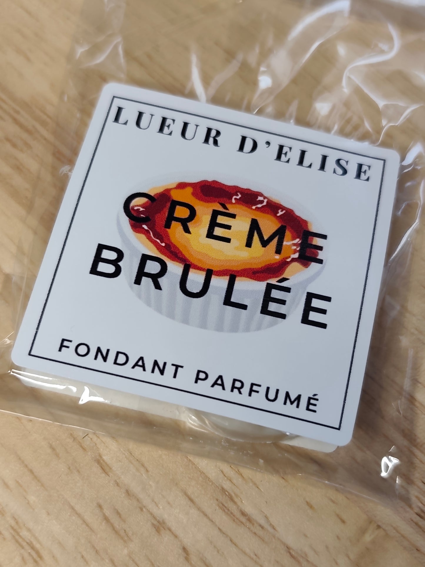 Fondants parfumés Crème brulée