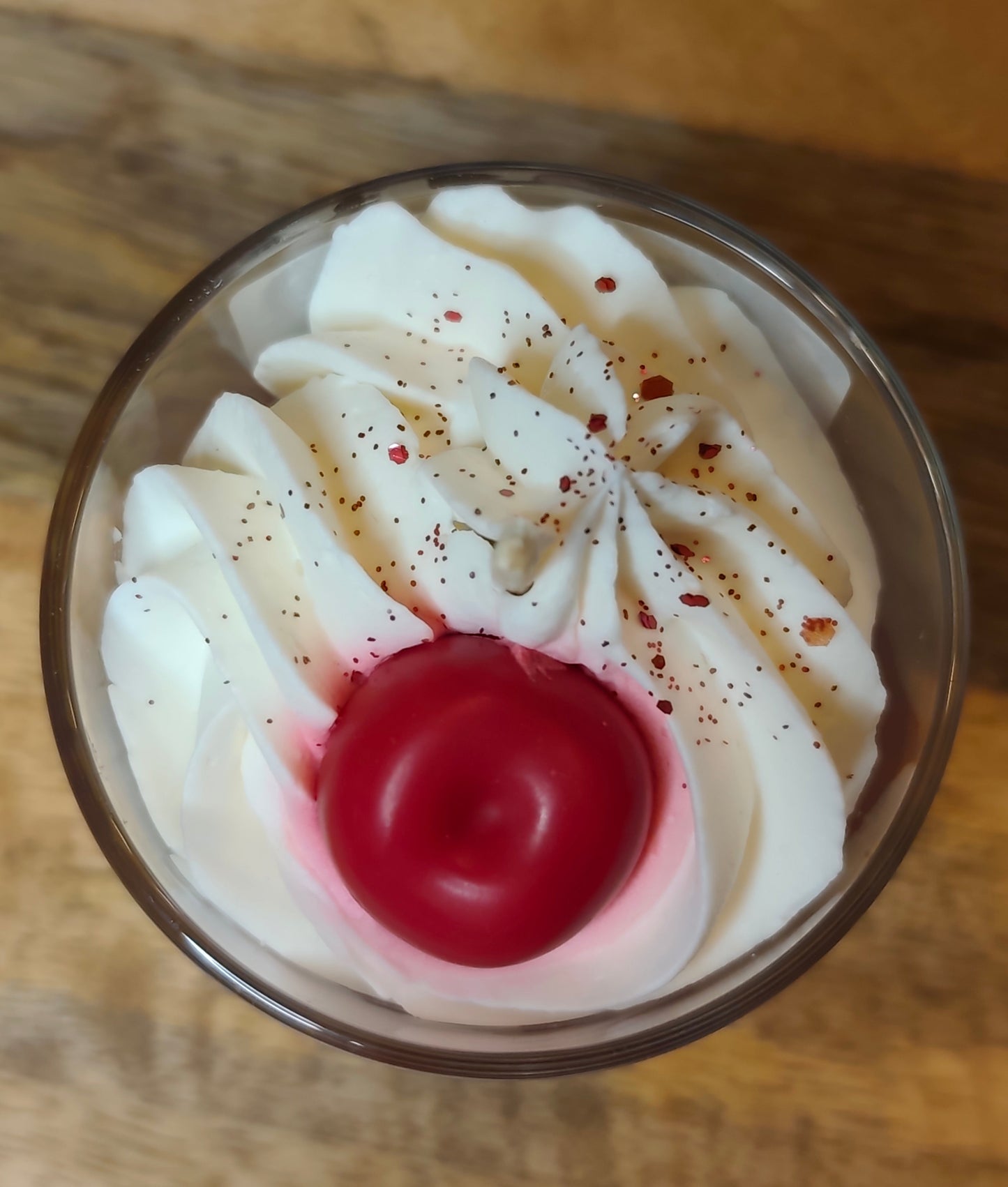 Bougie gourmande cerise noire