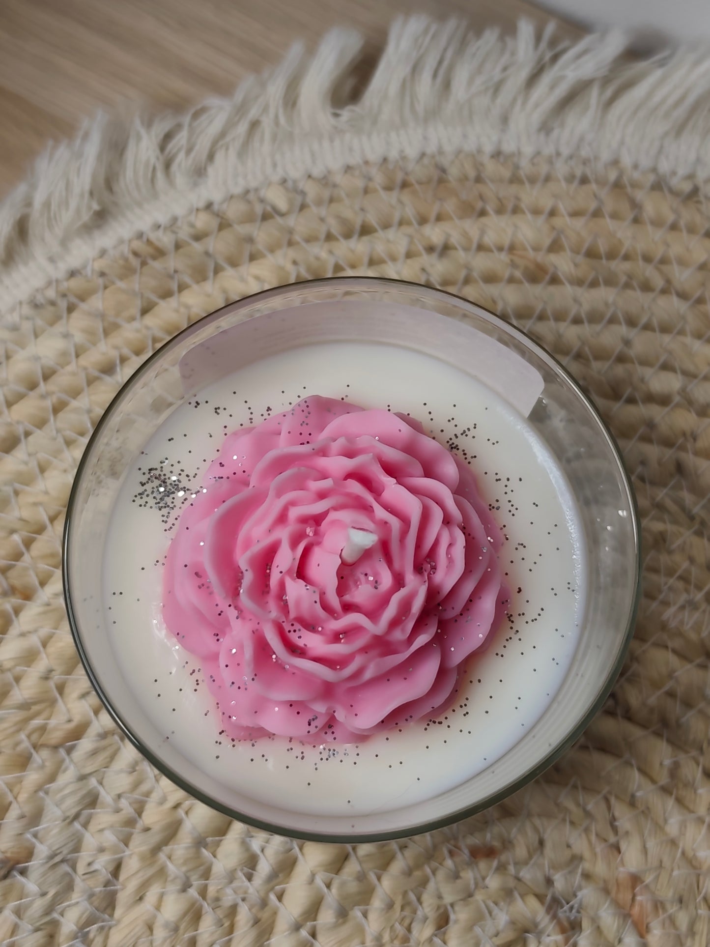 Bougie Eclat d'Amour (bois de rose)
