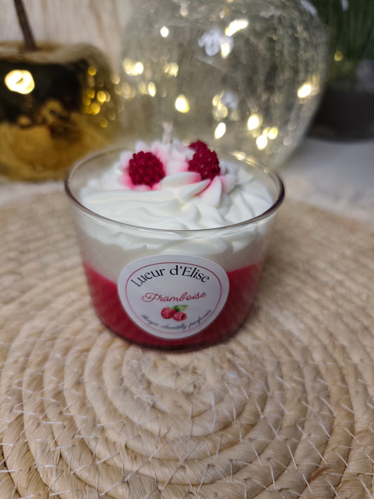 Bougie Chantilly Framboise