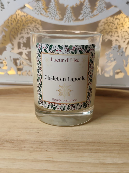 Bougie Chalet en Laponie