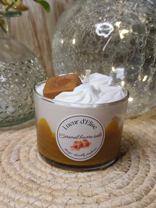 Bougie Chantilly Caramel beurre salé