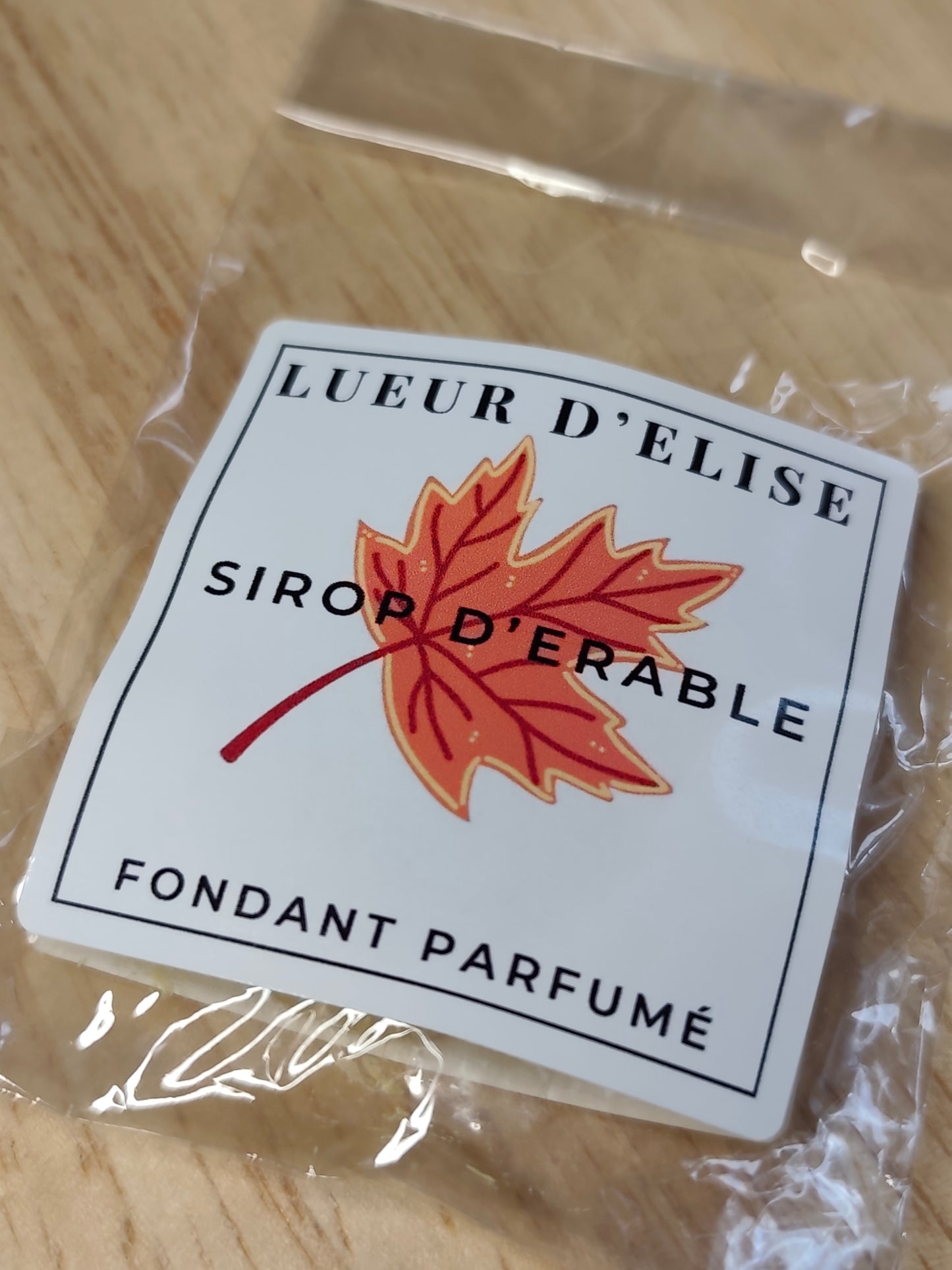 Fondants parfumés Sirop d'Erable