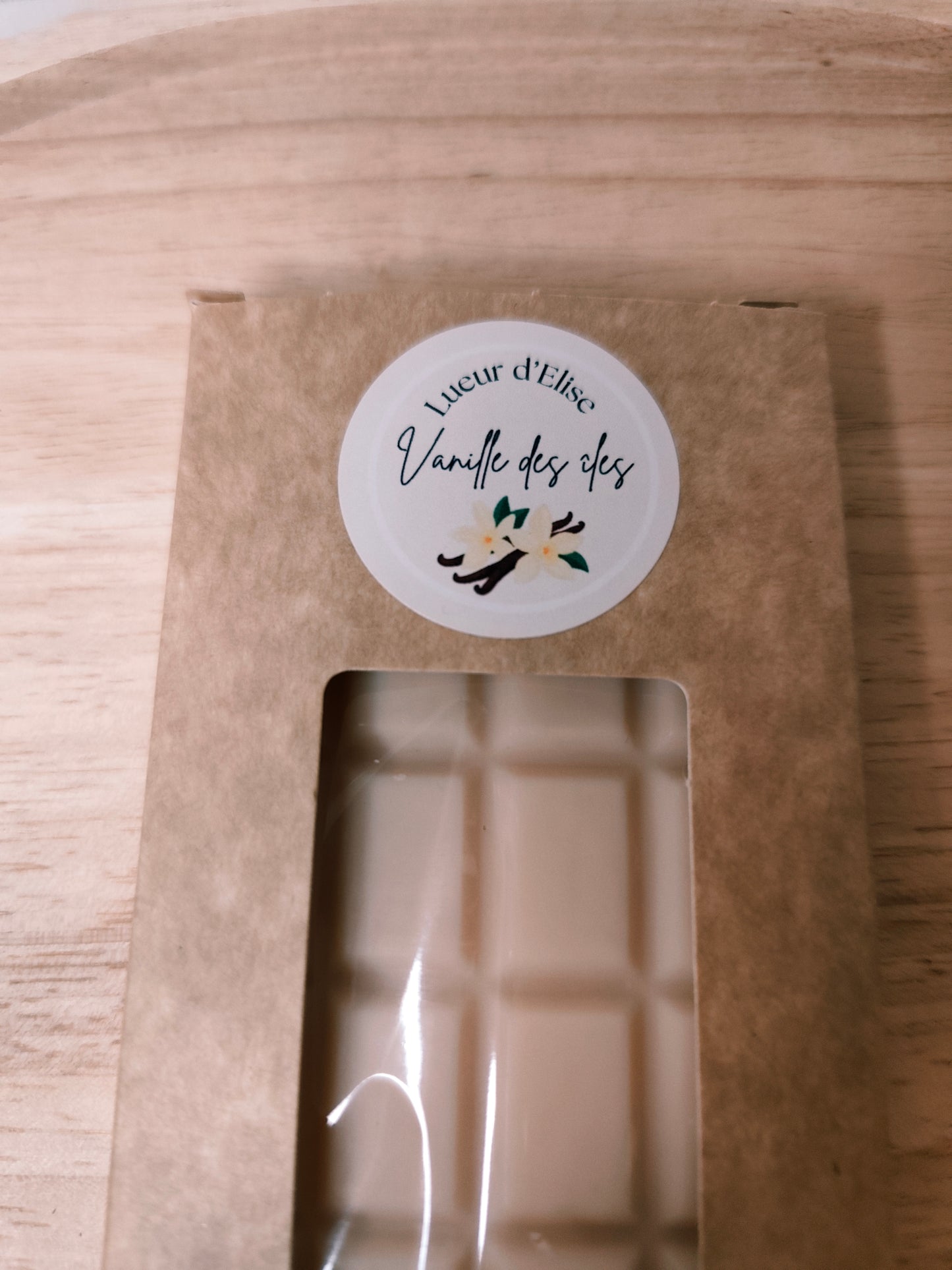 Tablette de fondant Vanille des îles