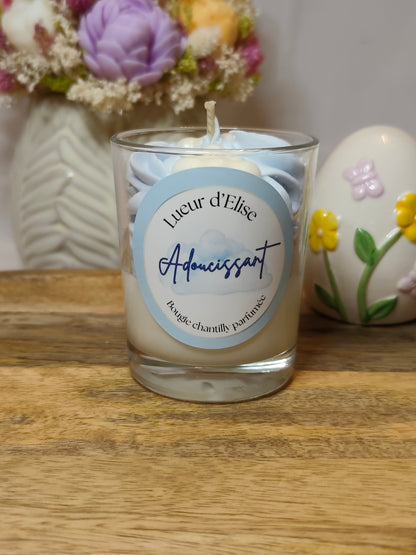 Bougie artisanale senteur adoucissant