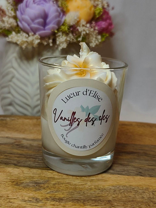 Bougie parfumée " Vanille des îles "