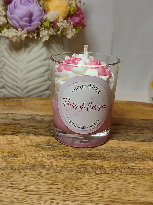 Bougie parfumée " Fleur de cerisier"