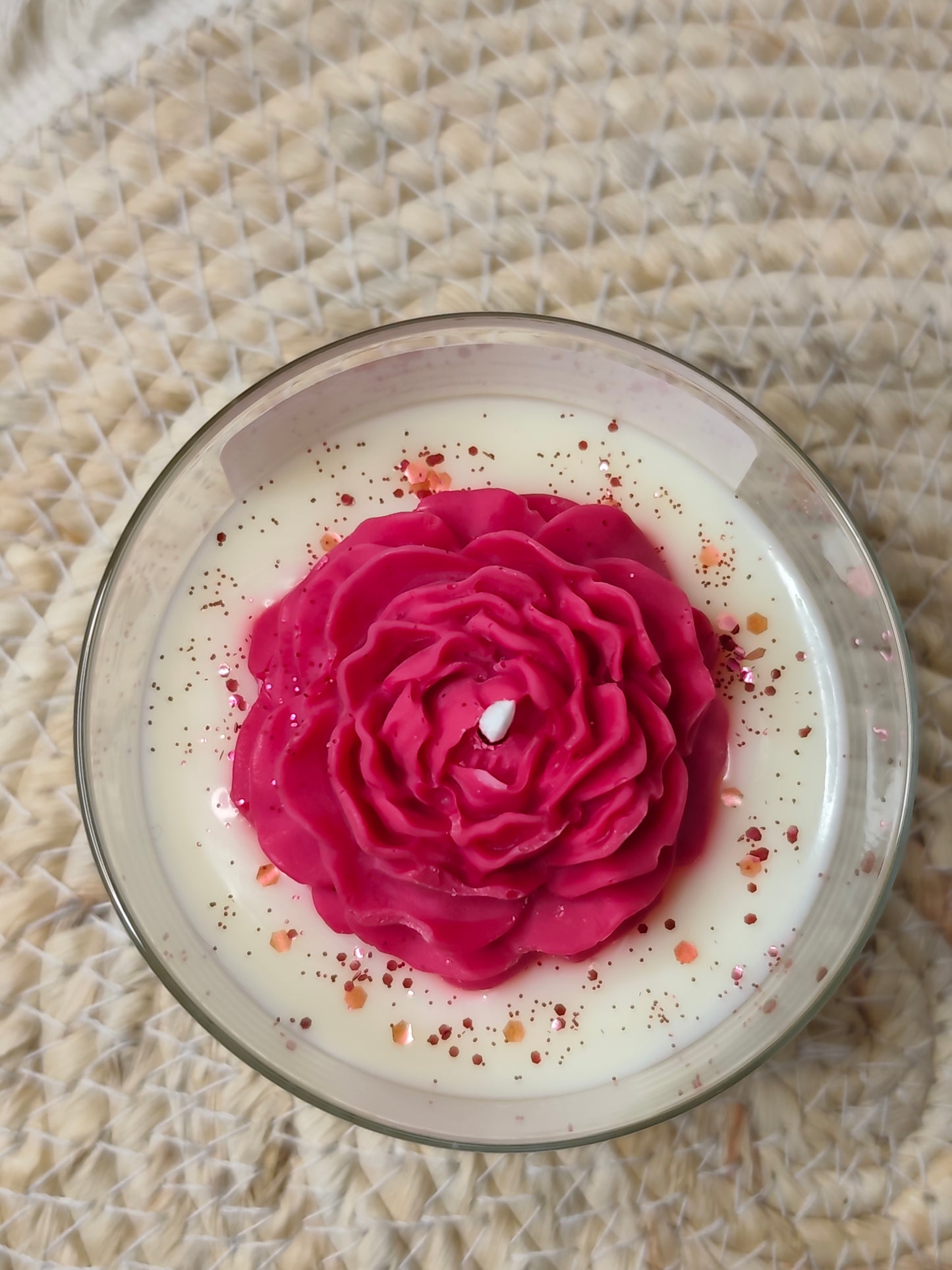 Bougie Eclat d'Amour (framboise)
