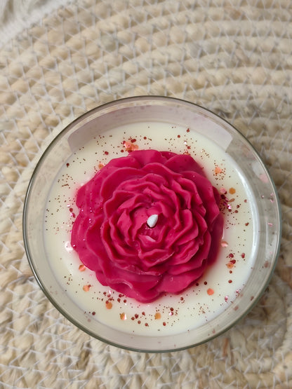 Bougie Eclat d'Amour (framboise)