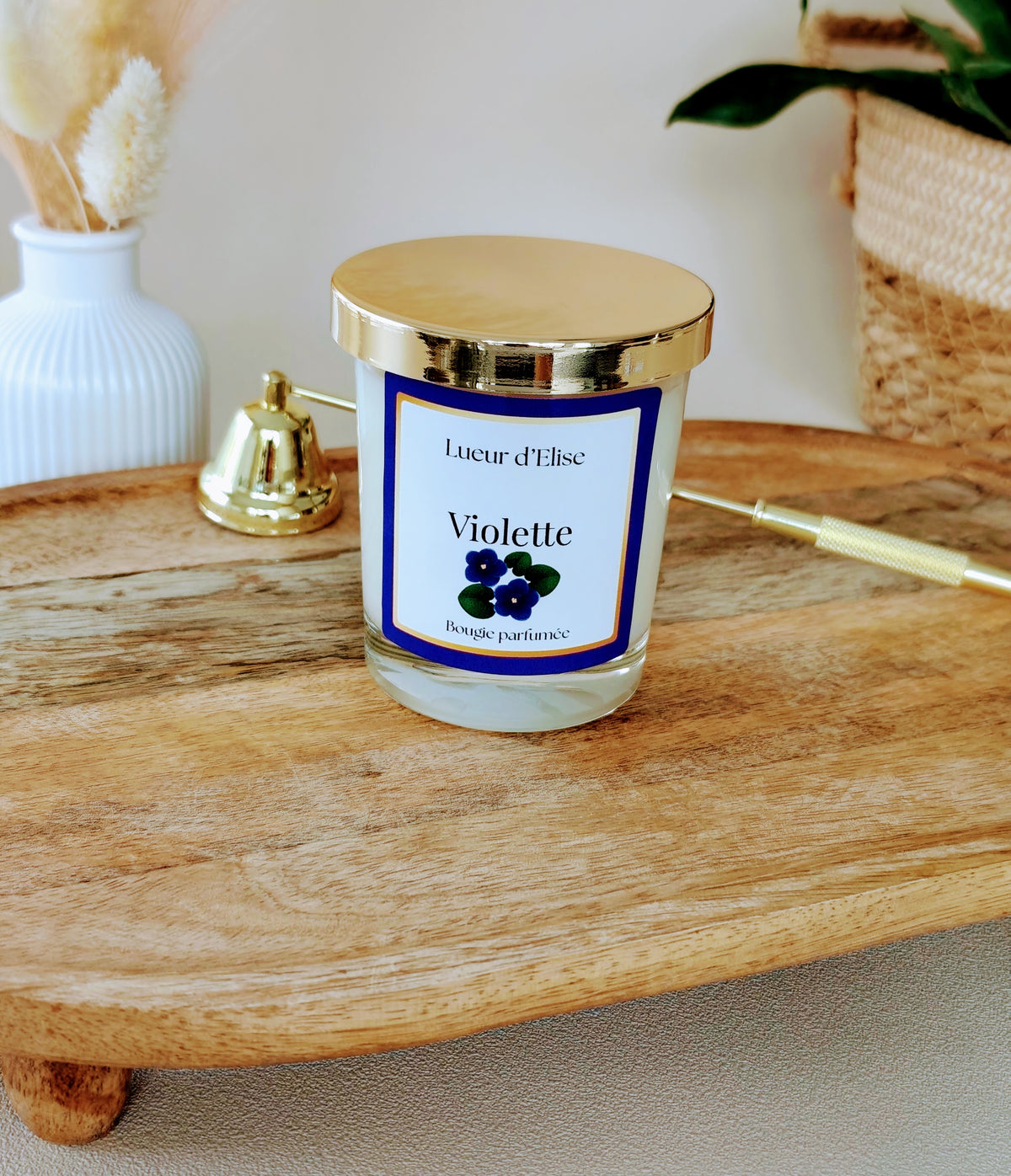 bougie artisanale parfumée