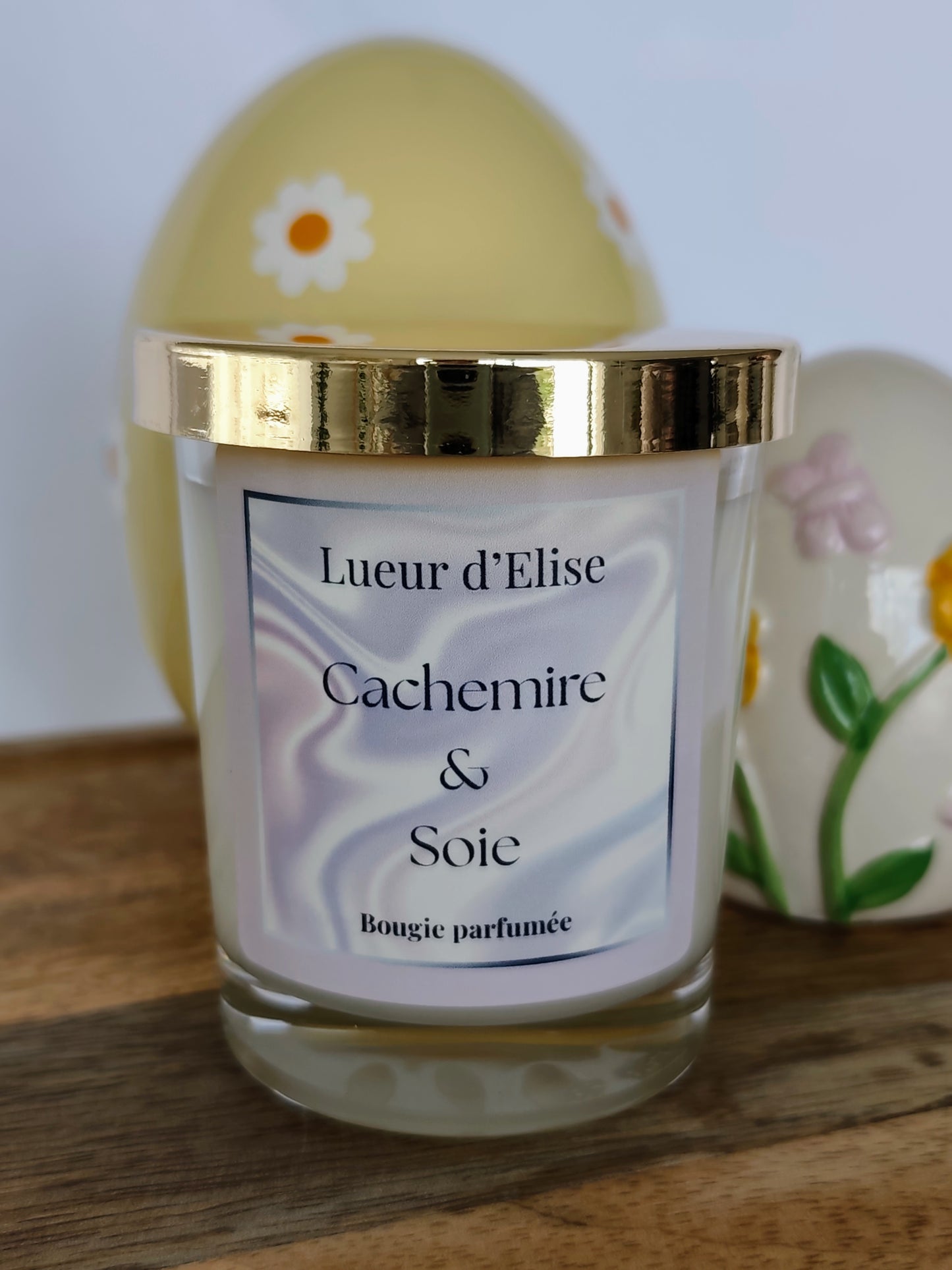 Bougie parfumée " Cachemire et Soie "