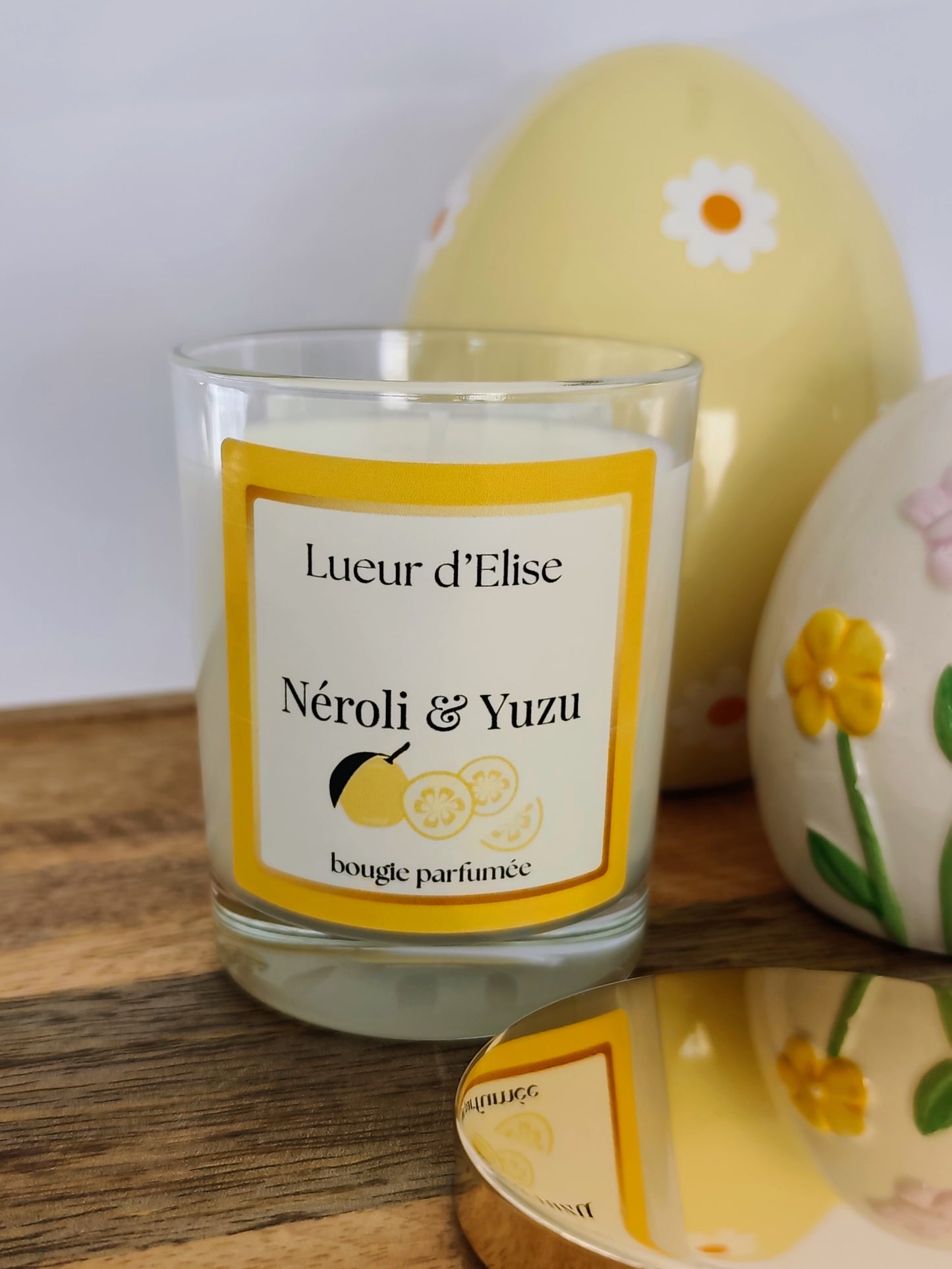 Bougie parfumée artisanale Néroli et Yuzu