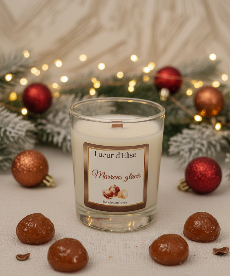 Bougie Marron Glacé