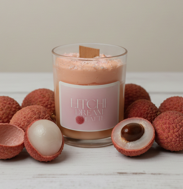 Bougie Litchi Dream Latte